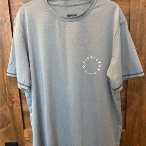 Quiksilver Men's Blue Short Sleeve Tee